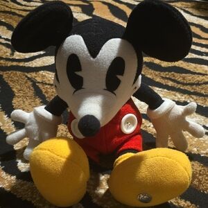 Classic Black and Red Plush Toy